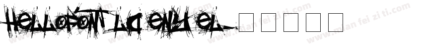 HelloFont lD eny el字体转换